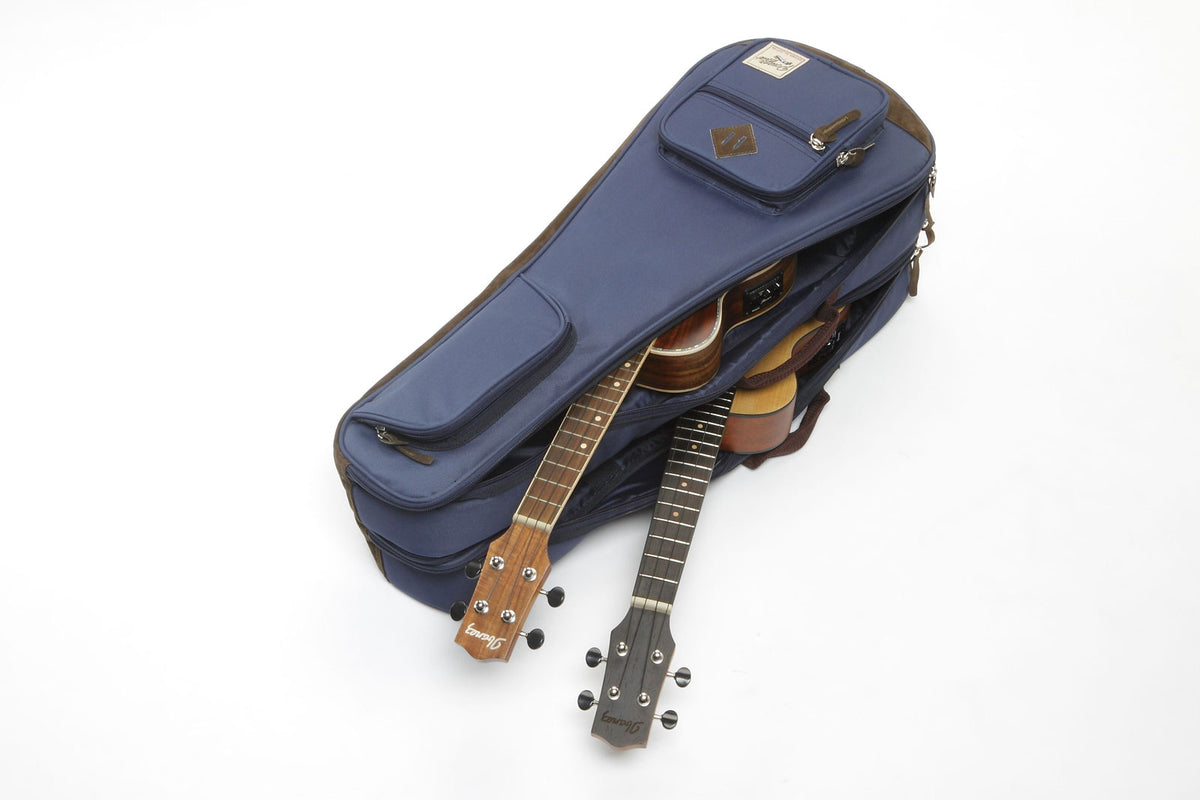 Housse Ukulélé Double (Concert,Ténor) Powerpad - IUBT2542-NB