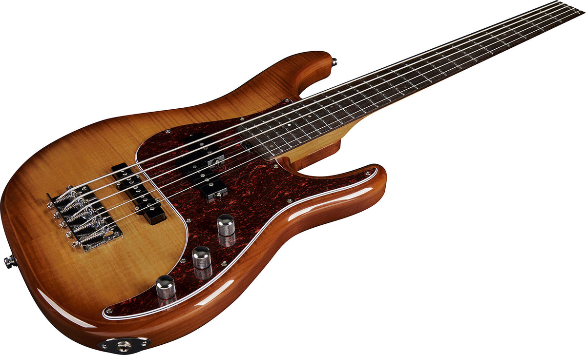 5-string bass Aire 800-5 Musa Bass Honey Burst