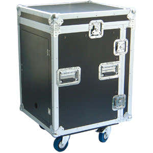 POWER ACOUSTICS SONORISATION Flightcase 16u + schuin blad