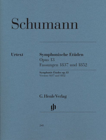 Schumann R. - Symphonic Etudes Op. 13 (early And Late Versions And 5 Posthumous Versions)