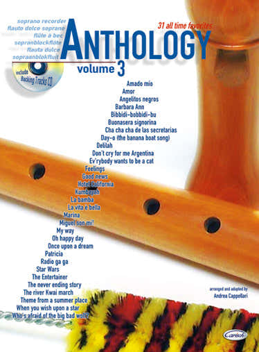 Cappellari A. - Anthology Vol.3 + CD - Soprano Blokfluit