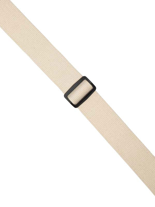 Katoenen riem met 4 plectrumhouders 5 cm - Naturel/Natuurlijk