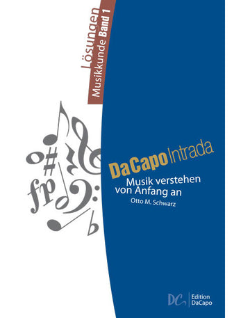 Da Capo Intrada - Lösungen Musikkunde Band 1