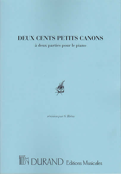 Durand Kunz - 200 Petits Canons - Piano