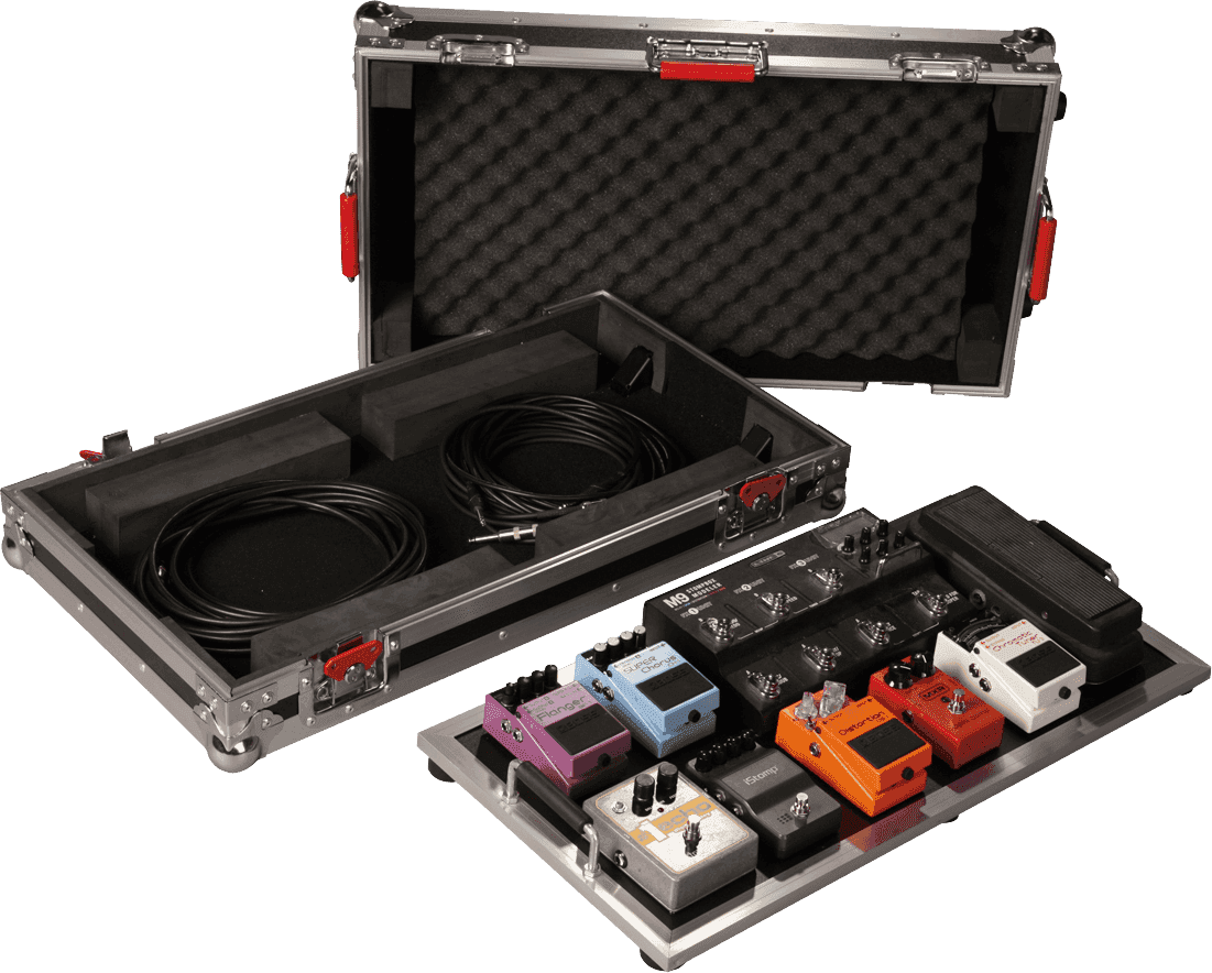 G-Tour Flightcase Large Pedalboard (Roulettes)