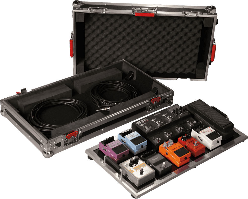 G-Tour Flightcase Large Pedalboard (Roulettes)