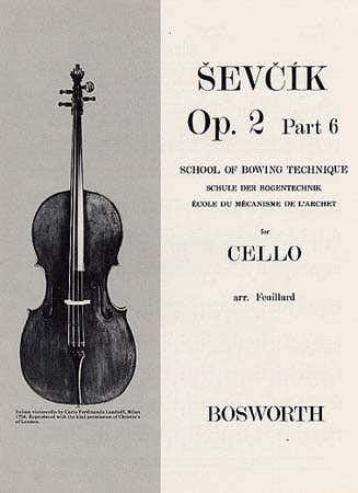 Sevcik - Etudes Op.2 Part 6 Ecole Du Mecanisme De L'archet - Violoncelle