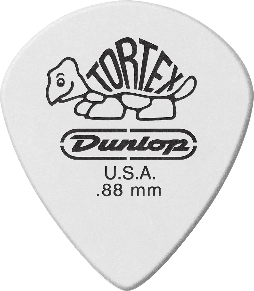 12 x 0,88mm Tortex White Jazz III