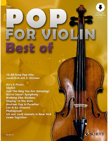 Pop For Violin - Best Of - 1-2 Violons