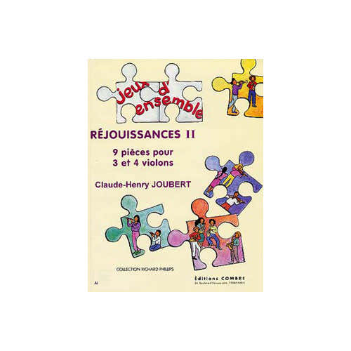 Joubert - Réjouissances II (9 Pièces) - 3 et 4 Violons