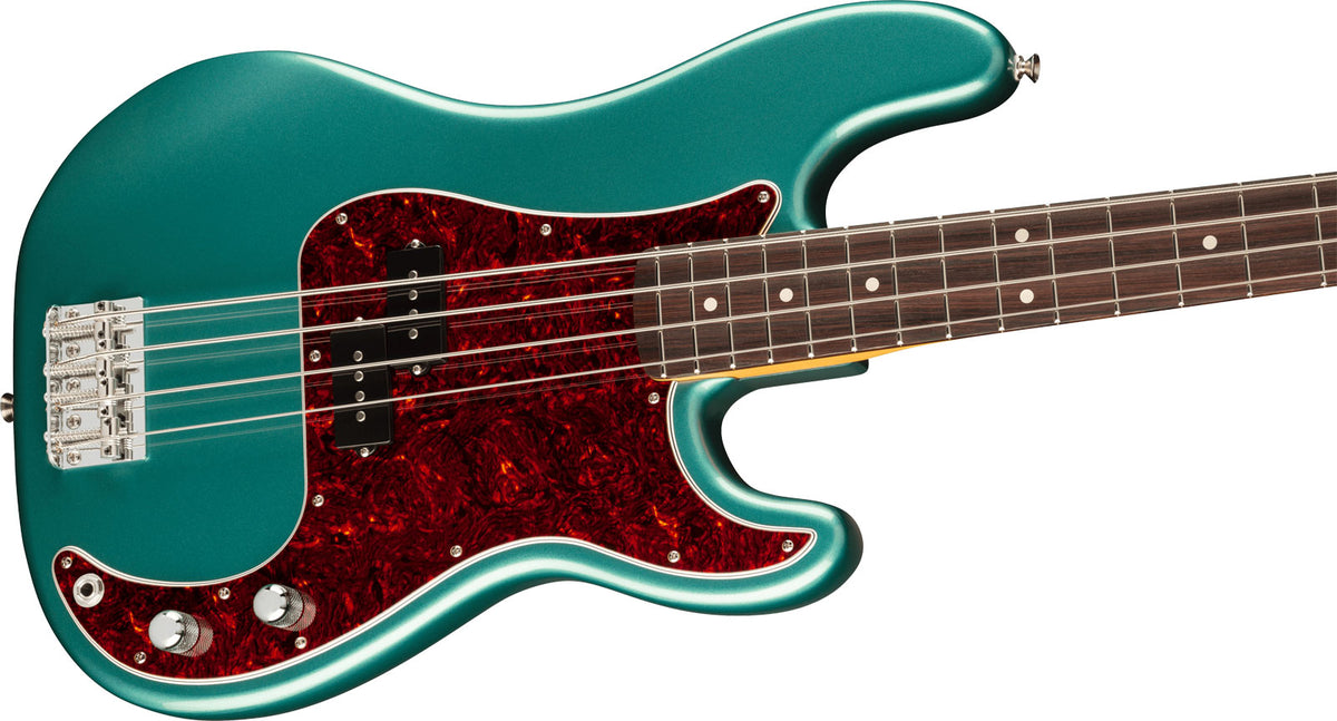 American Professional Classic Precision Bass RW Vervaagd Sherwood Green Metallic