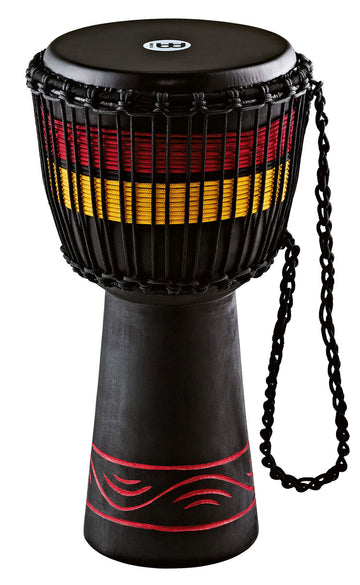DJEMBE  FIBER 10" RED NATURAL