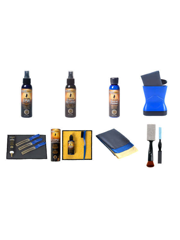 MN292 Kit Total Spa - Nettoyant Huile Pour La Touche Polish Outils Et Chiffons