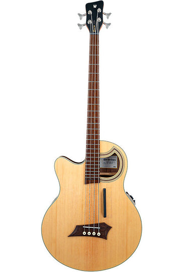 Alien Deluxe Hybrid Thinline 4 LH Natural Satin