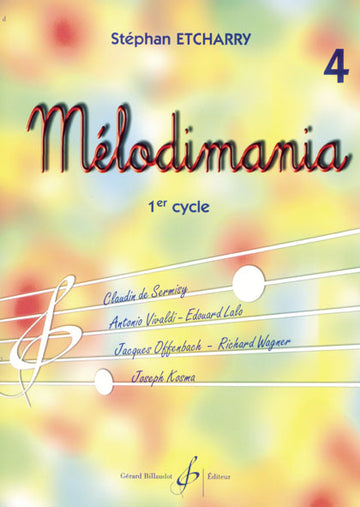 ETCHARRY STEPHAN - MELODIMANIA VOL.4 (SOLFEGE CHANTE)