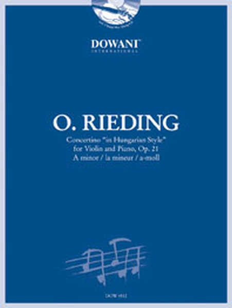 Rieding O. - Concertino ?In Hungarian Style? Op.21 In A Minor - Violon Piano