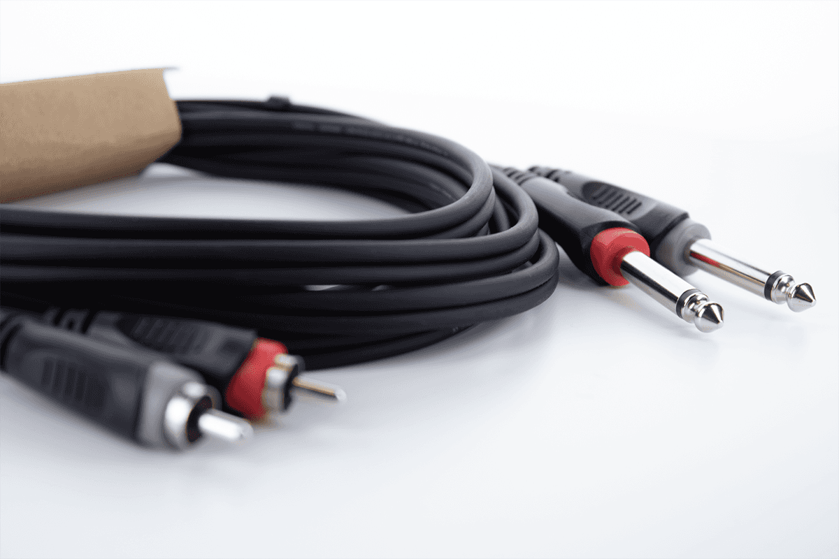 Câble Audio Double Jack Mono - RCA 3 M