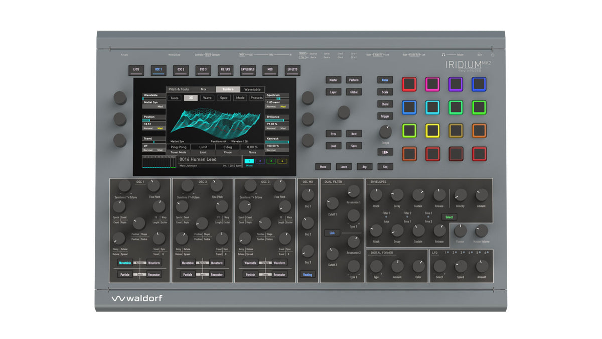 Waldorf Iridium Desktop MK2