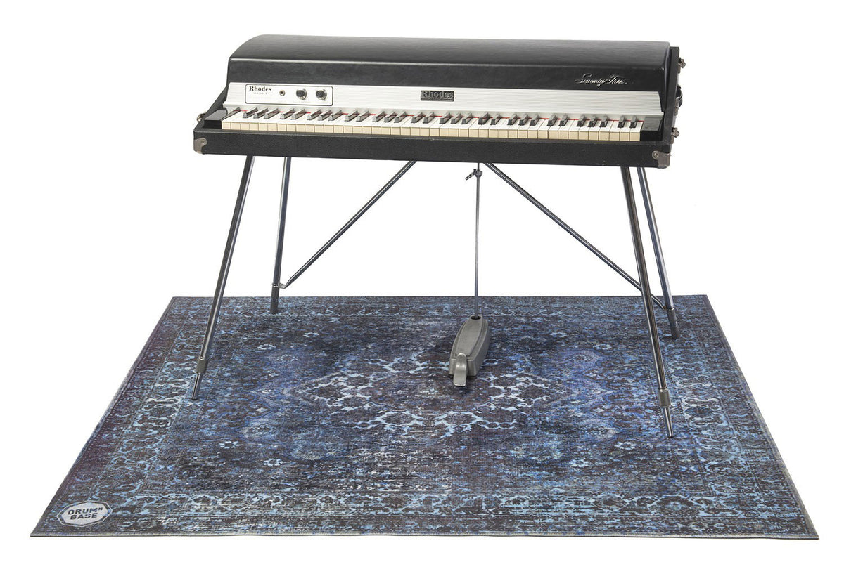 VPCLB-BLU Tapis Vintage Persian Club Series 1.63 X 1.42M Antidérapant Blue