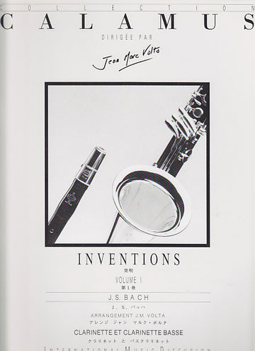 Bach - Inventions Vol.1 Pour Clarinette et Clarinette Basse