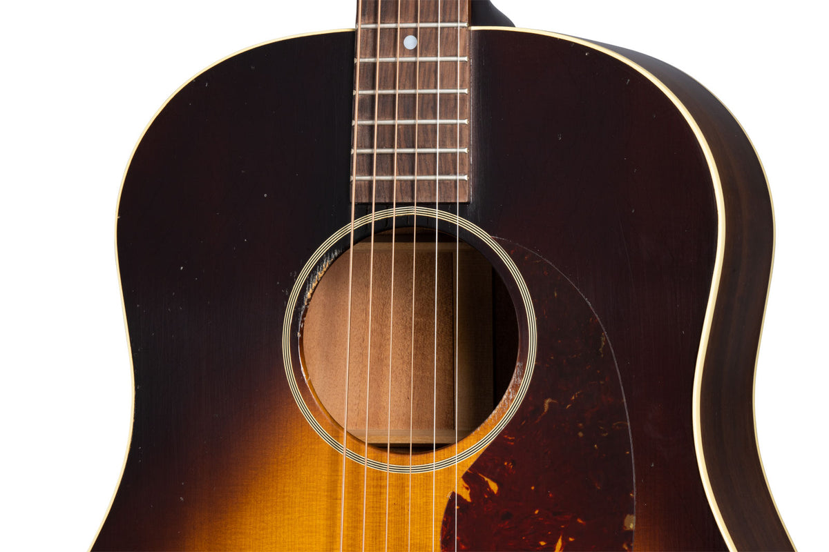J-45 1942 Banner Licht verouderd Vintage Sunburst CSHR