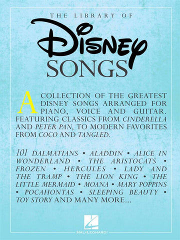 The Library Of Disney Songs - PVG