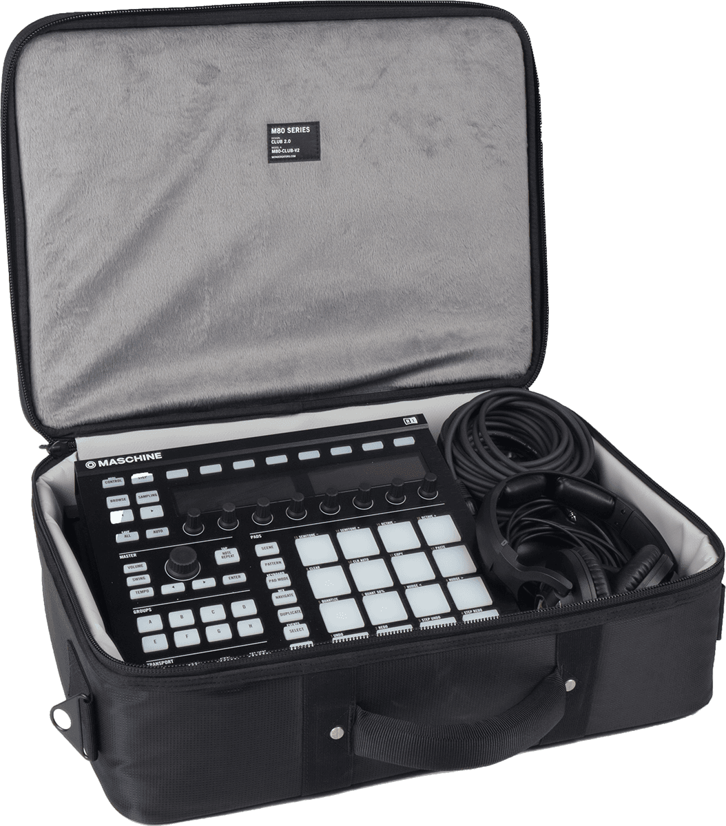 M80 Club 2.0-koffer voor pedalboard zwart