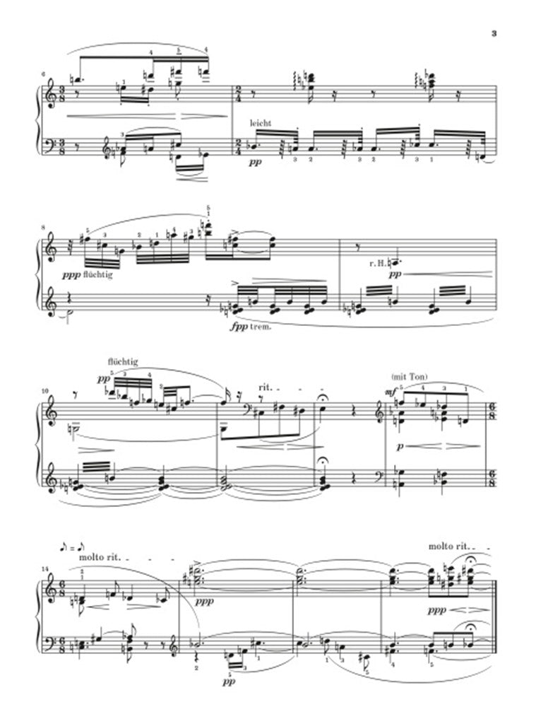 Schonberg Arnold - Six Little Piano Pieces Op.19
