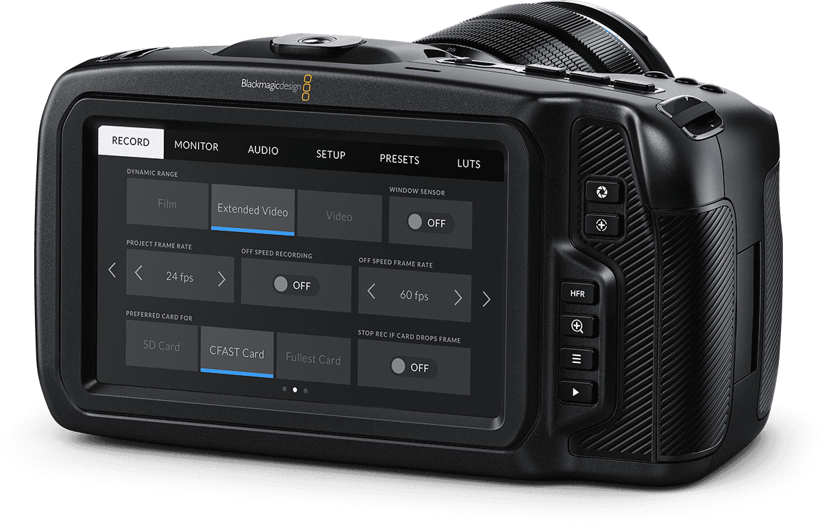 Pocket Cinema Camera 4K