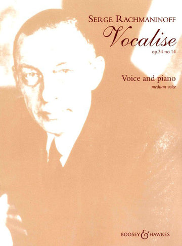 Rachmaninoff S. - Vocalise Op. 34/14 - Medium Voice And Piano