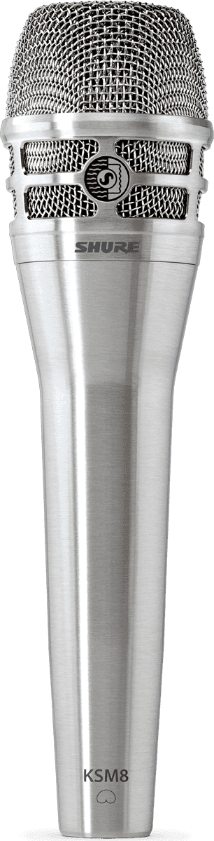 Shure Micro Dynamique Dualdyne Argent
