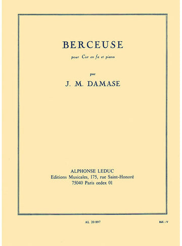 Berceuse Cor En Fa Et Piano