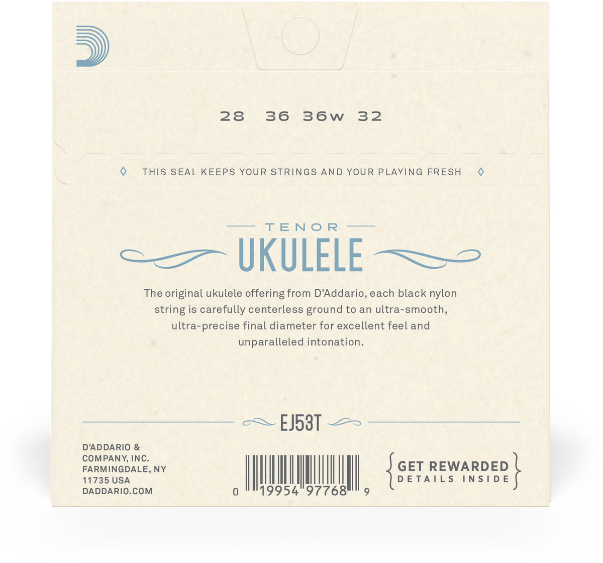 EJ53t Snaren voor Ukulele Tenor