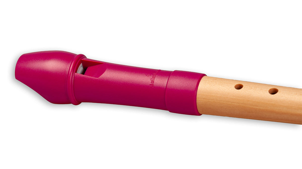 Sopraan Fipple 17412 - Fuchsia (Barokke Vingerzetting)