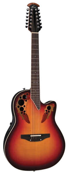 Standard Elite Deep Contour Cutaway 12 Cordes New England Burst 2758AX-NEB-G