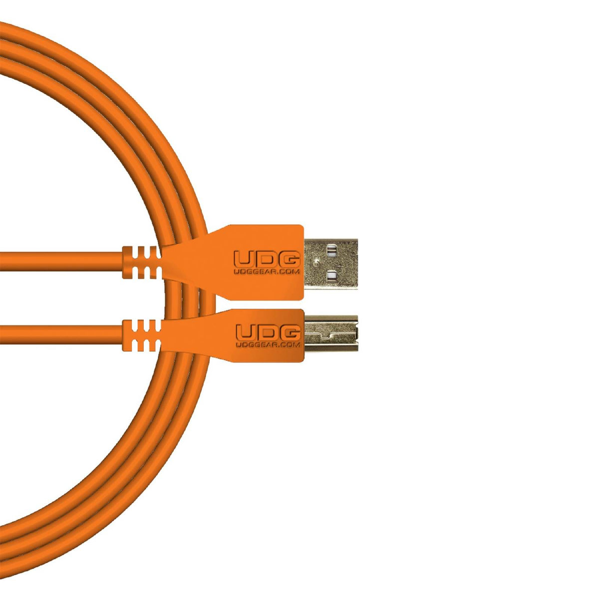 U 95002 Or - Câble USB 2.0 A-B Orange Droit 2m