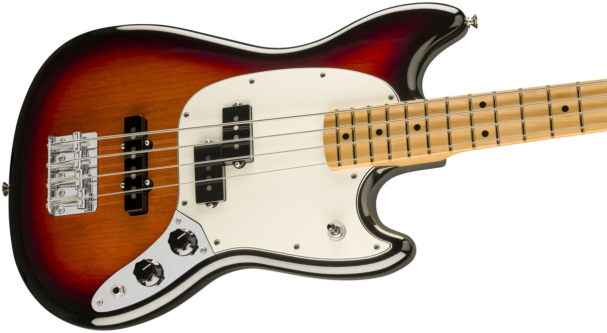 Mustang Bass PJ Player II MN 3-kleurige Sunburst