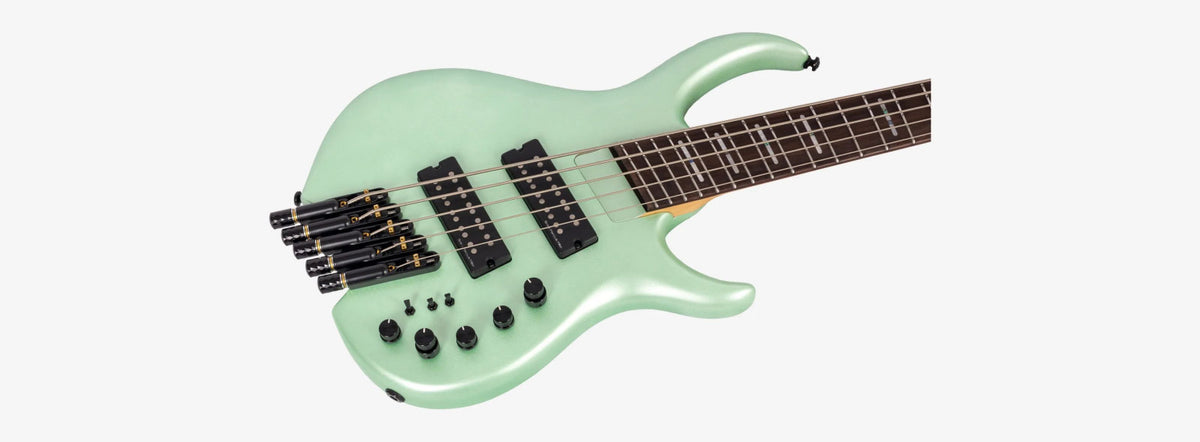 M6 Headless 5 Surf Green Metallic Satijn