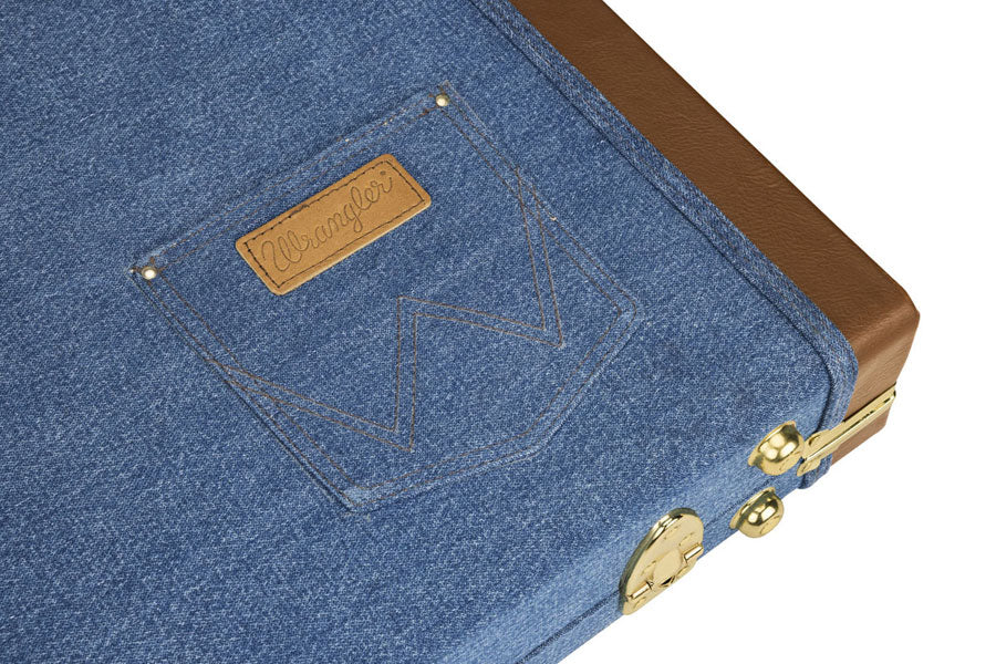 x Wrangler Denim Étui Indigo