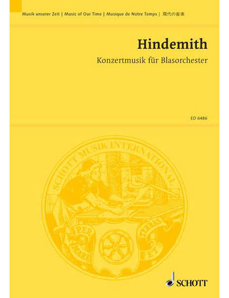 Hindemith - Concert Music Op. 41 - Wind Bet