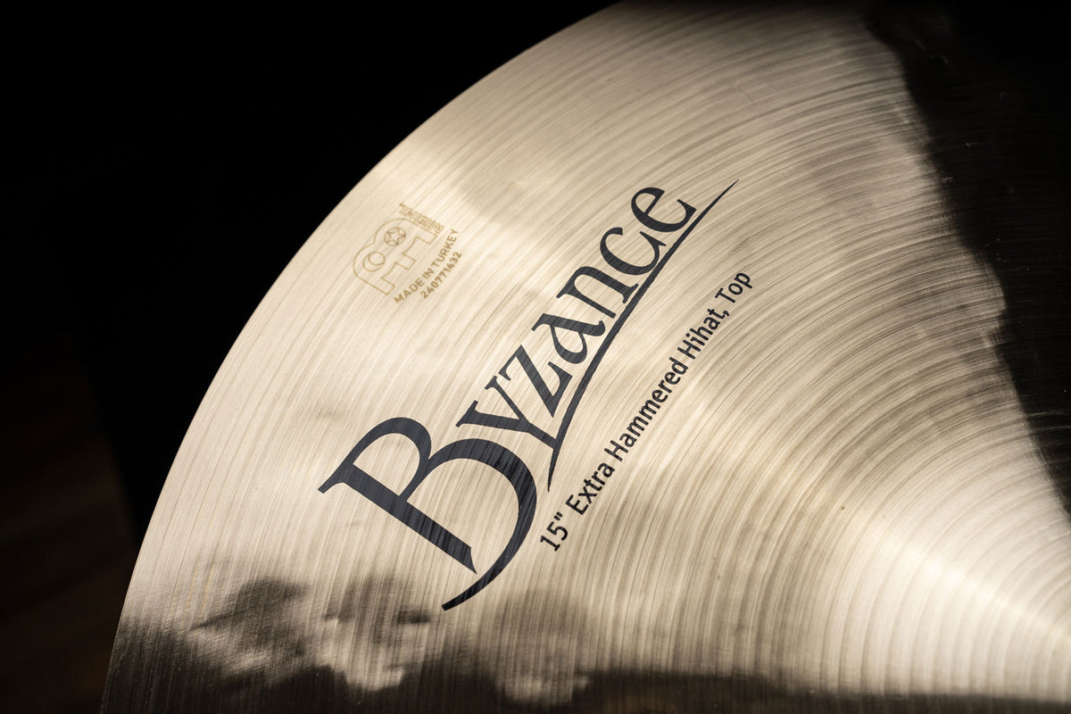 B15EHH - Hi-hat extra martelé traditionnel Byzance de 15"