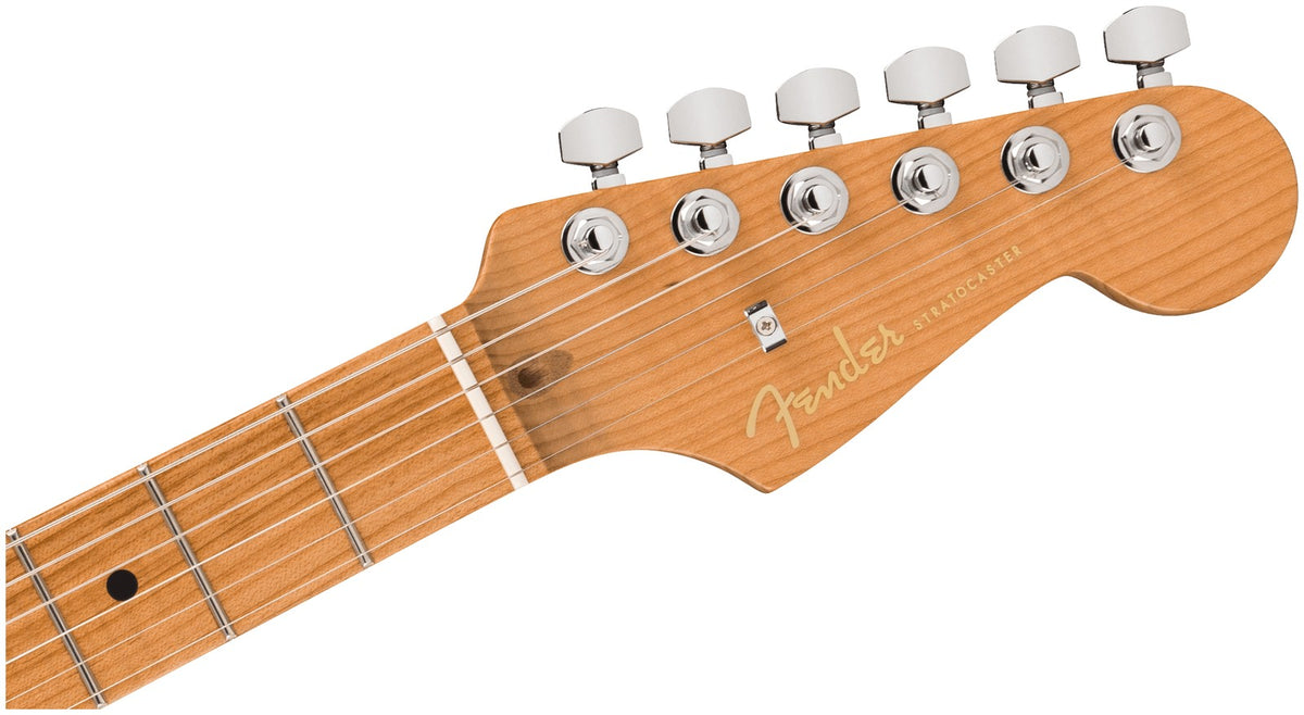 Stratocaster American Ultra II LTD HSS, Roasted MN, Gold Dust