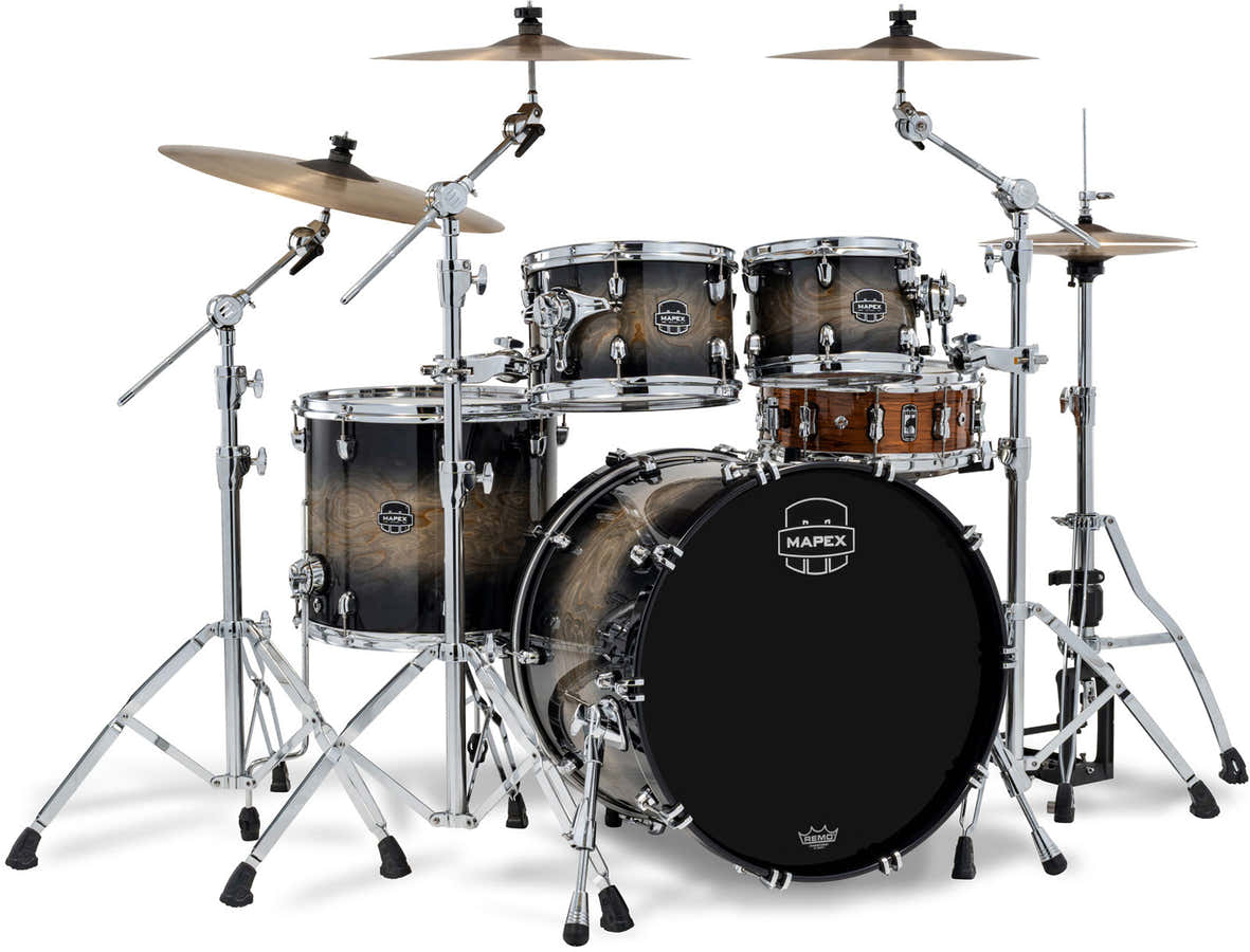 MAPEX SATURN VI SATGE 22" BLACK INK BURST