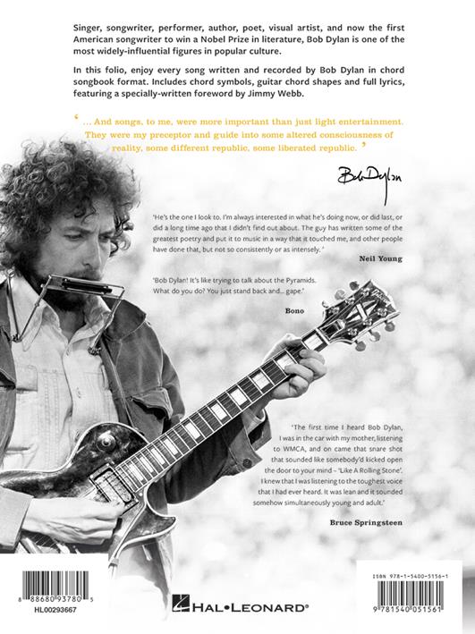 Bob Dylan Complete - Paroles & Accords