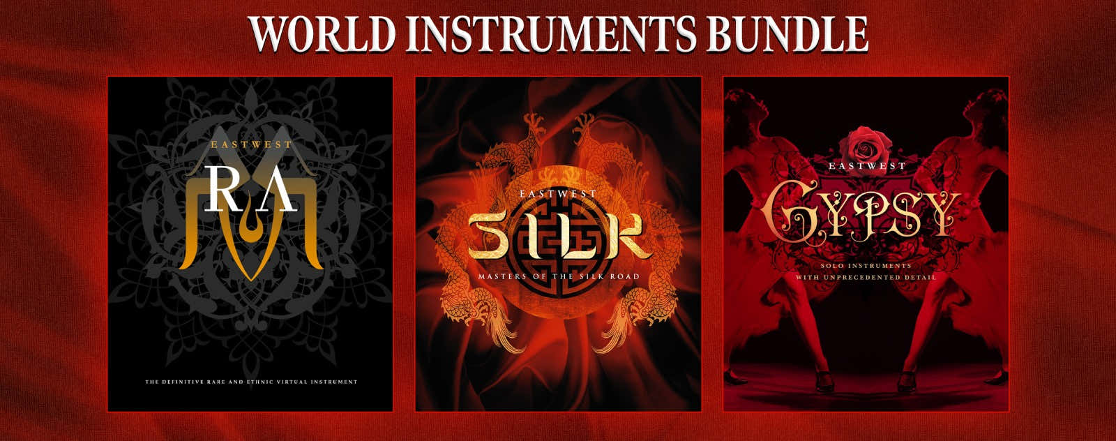 Bundel wereldinstrumenten
