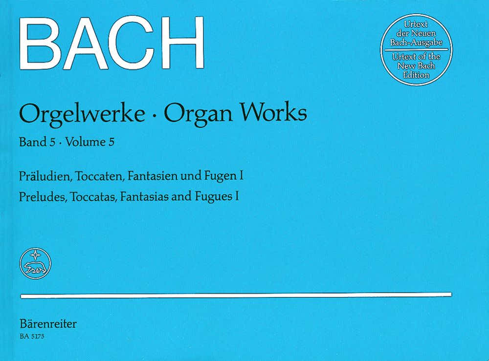 J.S. - Orgelwerke Vol.5 Praludien Toccaten Fasien Und Fugen I - Orgue