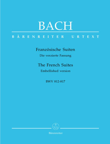 Bach J.S - Suites Francaises BWV 812-817 - Clavecin