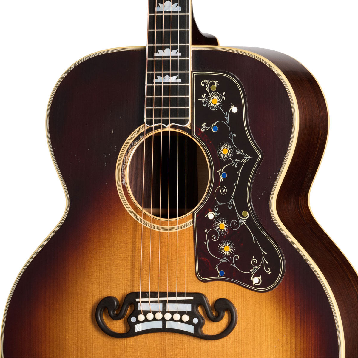 SJ-200 Vooroorlogse palissander Murphy Lab licht verouderd vervaagd Vintage Sunburst
