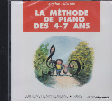 Allerme - Méthode De Piano "4-7 Ans" CD - Piano
