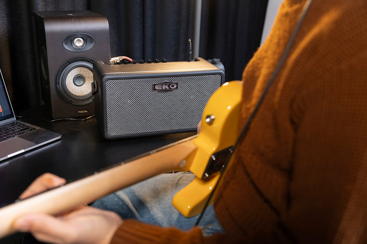 BAIO Amp 25 - compacte modelingversterker + effecten + drum + Bluetooth